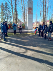 7 марта в Лукинском парке у обелиска состоялся митинг, посвященный 82-ой годовщине освобождения Сычевки - фото - 2