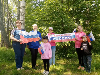 литературно-тематическая программа «Живи Россия – здравствуй», Б. Моховаткинский СДК и библиотека - фото - 4