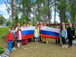 праздничный концерт «С Россией в сердце навсегда». Никольский СДК - фото - 1