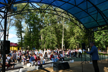 праздничная программа в Сычёвском городском парке в рамках 1160-летия города Смоленска - фото - 19